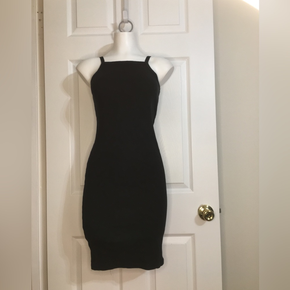 LOVE Rib Knit Tank Dress